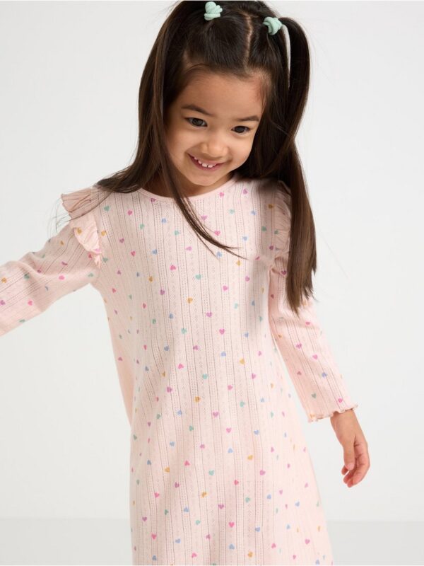Long-sleeved nightdress - 3003313-7491