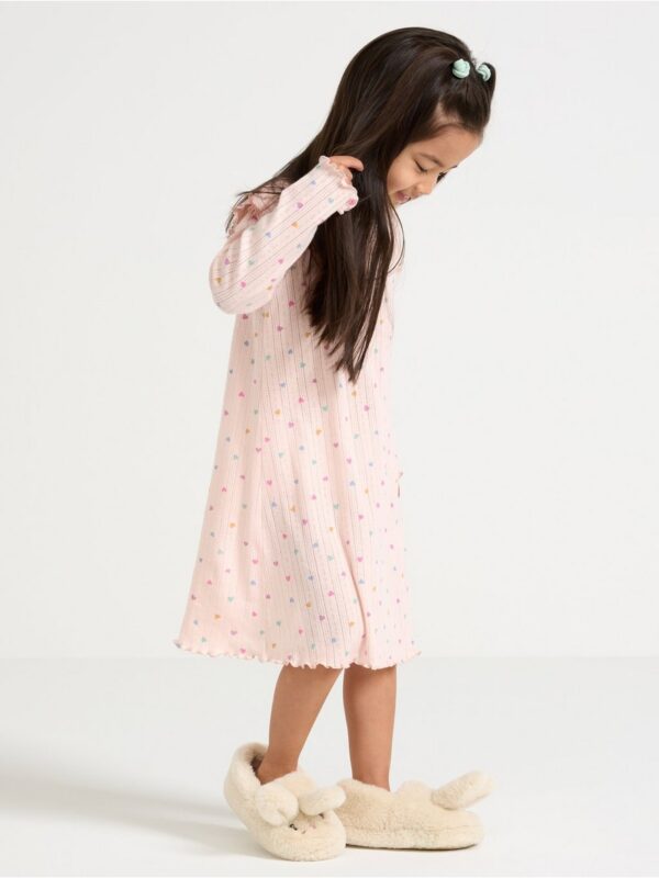 Long-sleeved nightdress - 3003313-7491