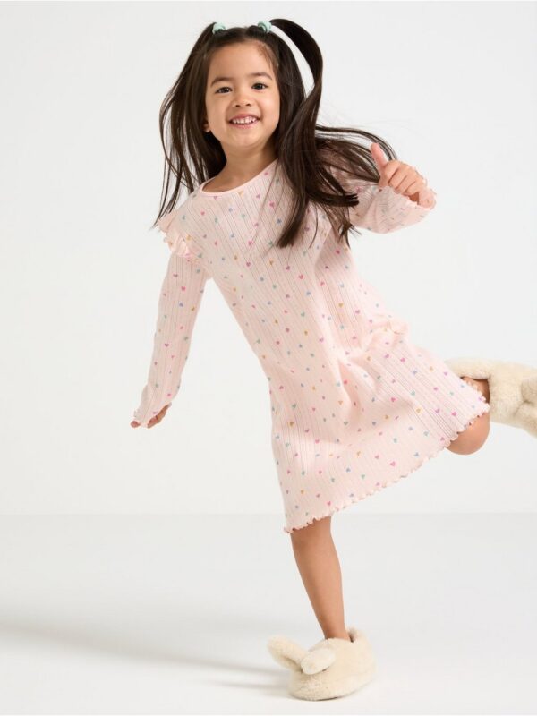 Long-sleeved nightdress - 3003313-7491