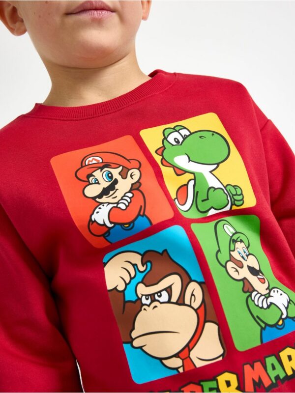 Super Mario  sweatshirt with brushed inside - 3003631-7395