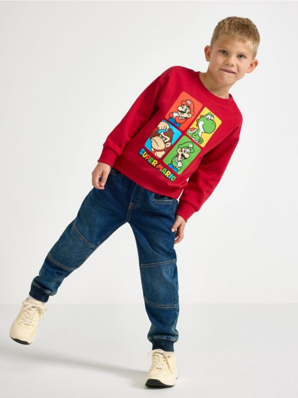 Super Mario  sweatshirt with brushed inside - 3003631-7395