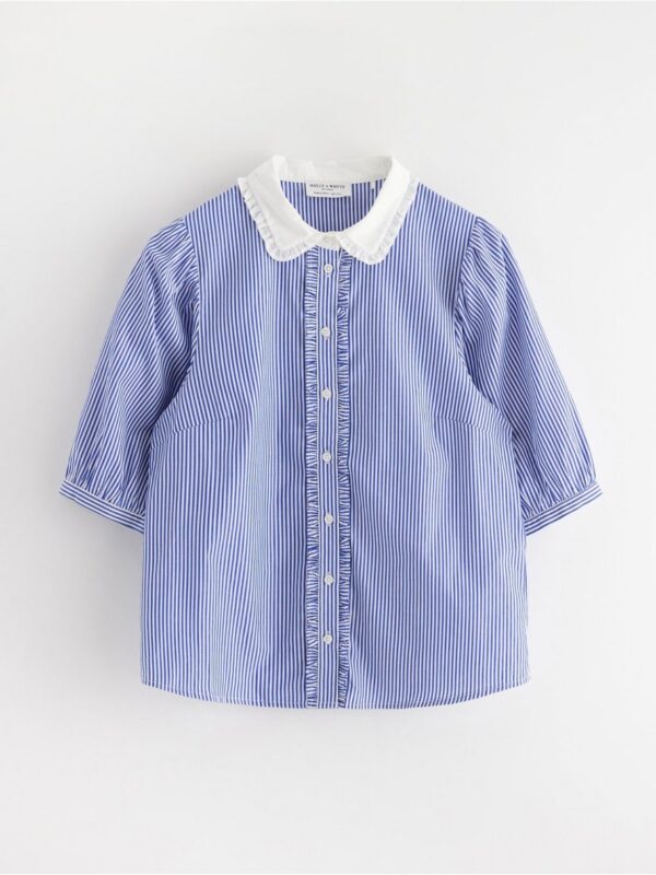 Short-sleeved blouse - 3003953-6838