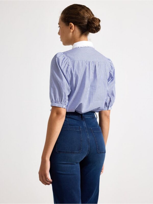 Short-sleeved blouse - 3003953-6838