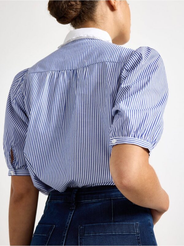 Short-sleeved blouse - 3003953-6838