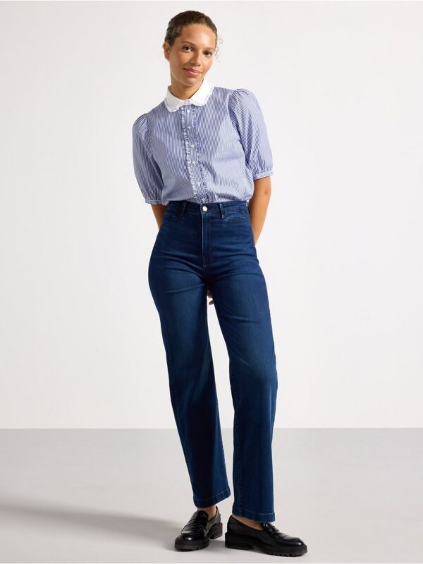 Short-sleeved blouse - 3003953-6838