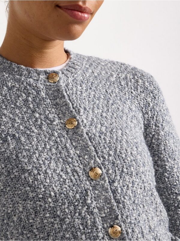 Knitted cardigan - 3004045-7201