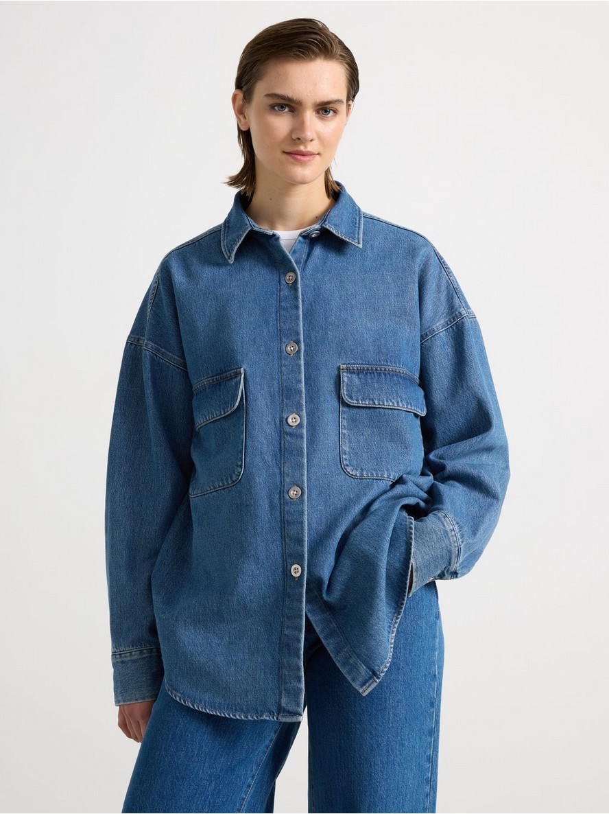 Kosulja – Oversized denim shirt