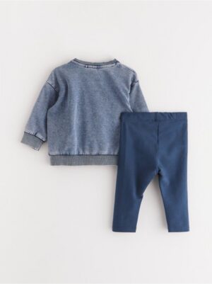 Set - sweatshirt and leggings - 3004207-766