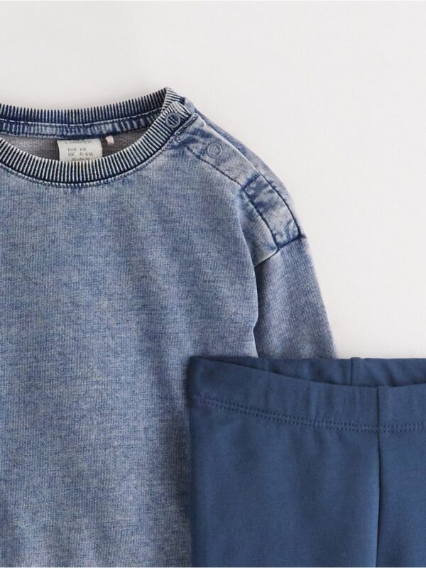 Set - sweatshirt and leggings - 3004207-766