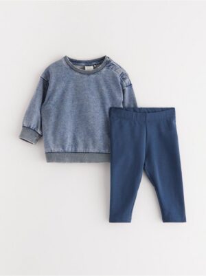 Set - sweatshirt and leggings - 3004207-766