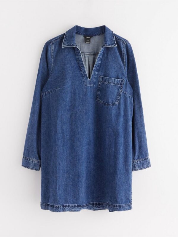Mini dress in denim - 3004217-791