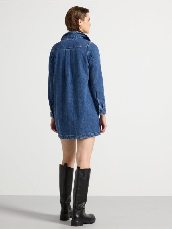 Mini dress in denim - 3004217-791