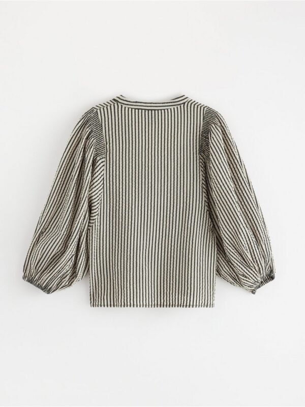 Blouse in seersucker - 3004218-80