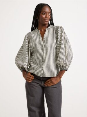 Blouse in seersucker - 3004218-80