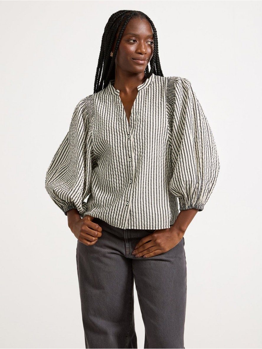 Bluza – Blouse in seersucker