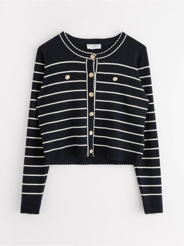 Fine-knit cardigan - 3004247-2521