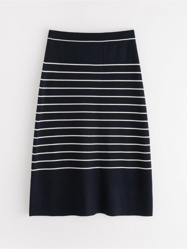 Fine-knit midi skirt - 3004248-2521