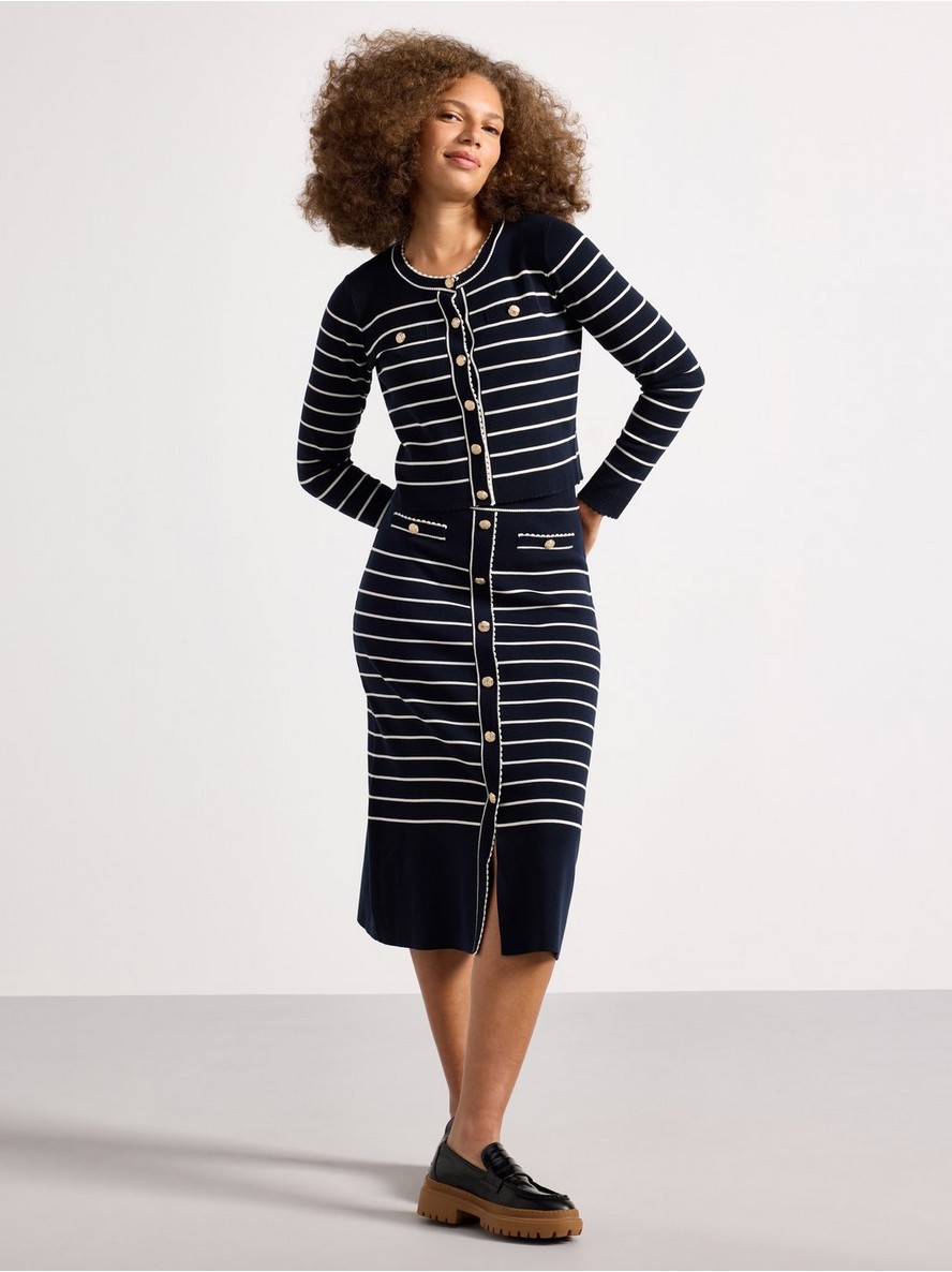 Suknja – Fine-knit midi skirt