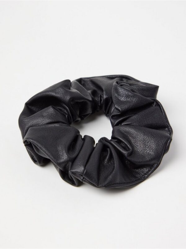 Scrunchie in faux leather - 3004294-80