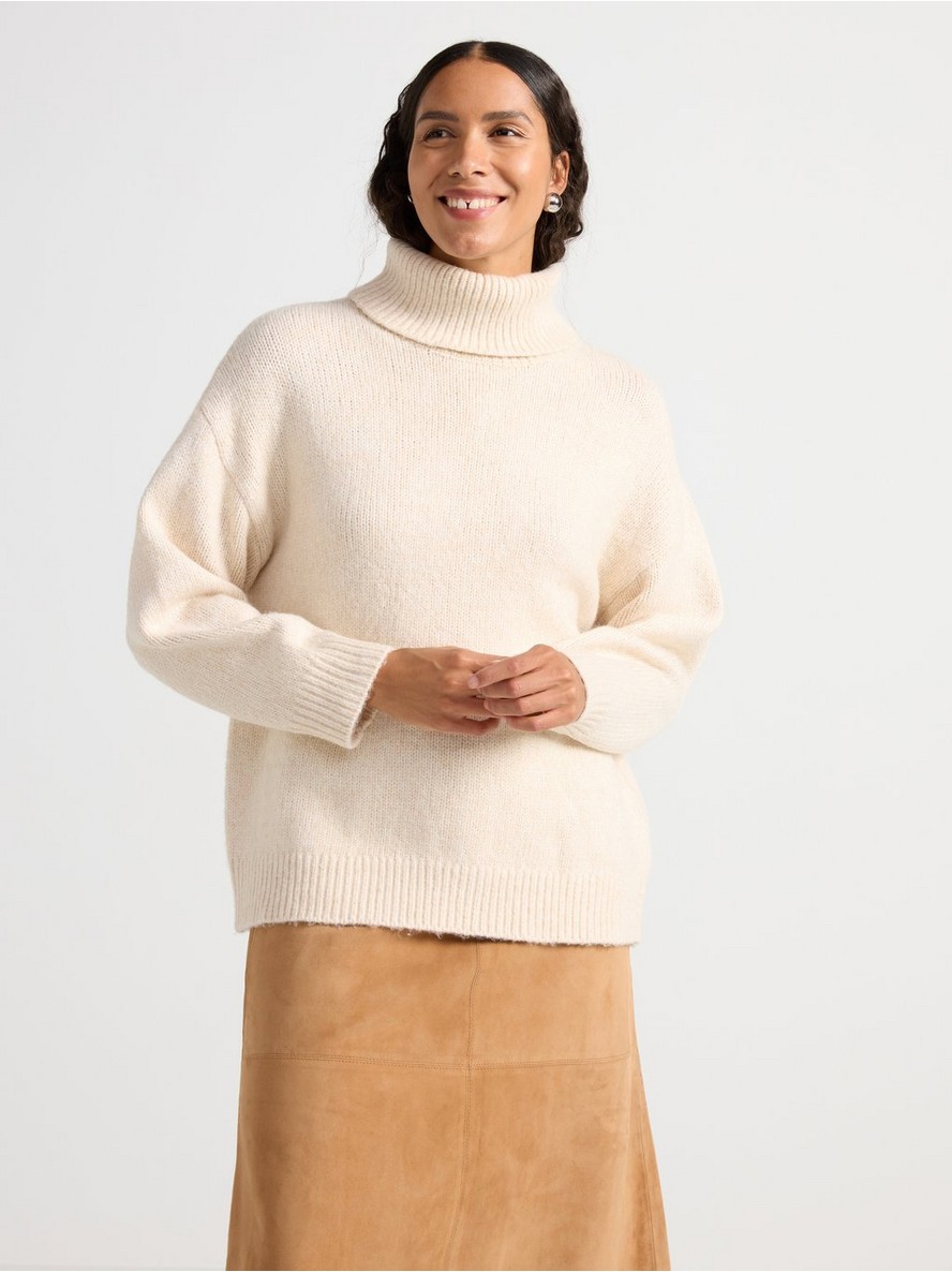 Dzemper – Knitted roll neck jumper