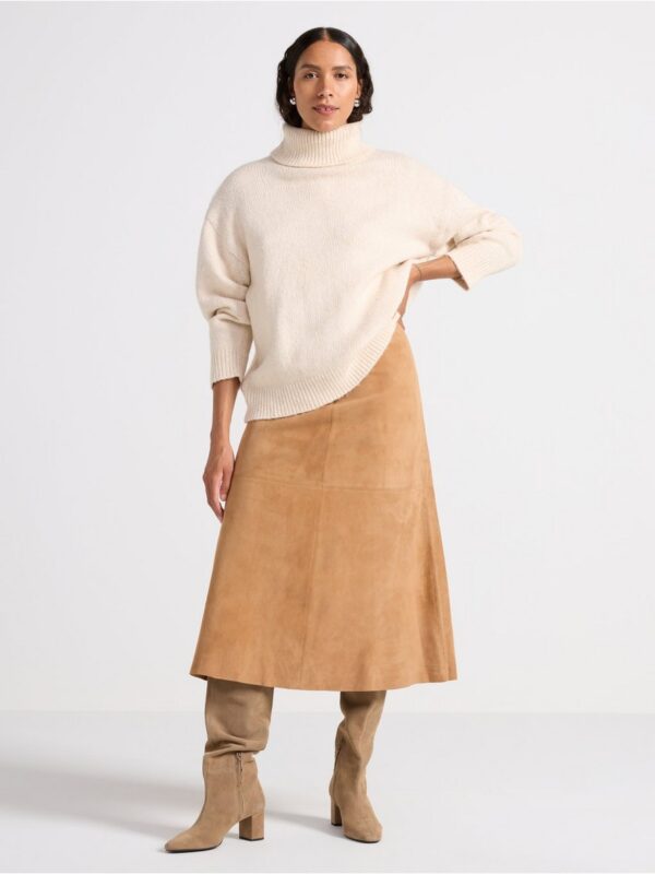 Knitted roll neck jumper - 3004483-2659