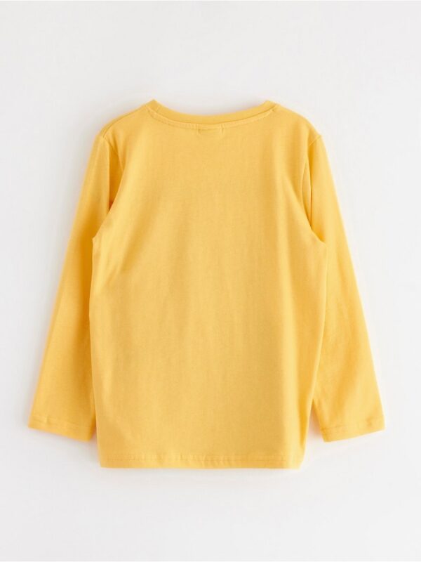 Long-sleeved top with dinosaur - 3004506-4087