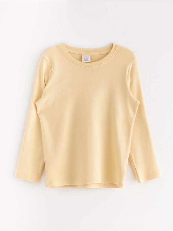 Ribbed long-sleeved top - 3004580-1877