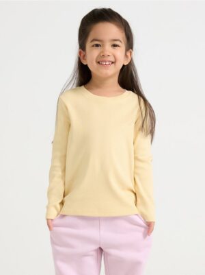 Ribbed long-sleeved top - 3004580-1877
