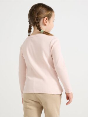 Ribbed long-sleeved top - 3004580-7491