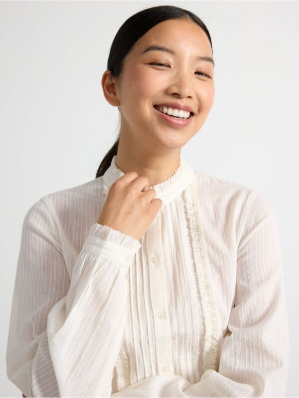 Long-sleeved blouse - 3004603-6809