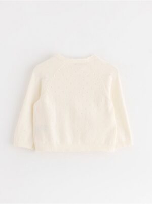 Pattern-knit cardigan - 3004629-325