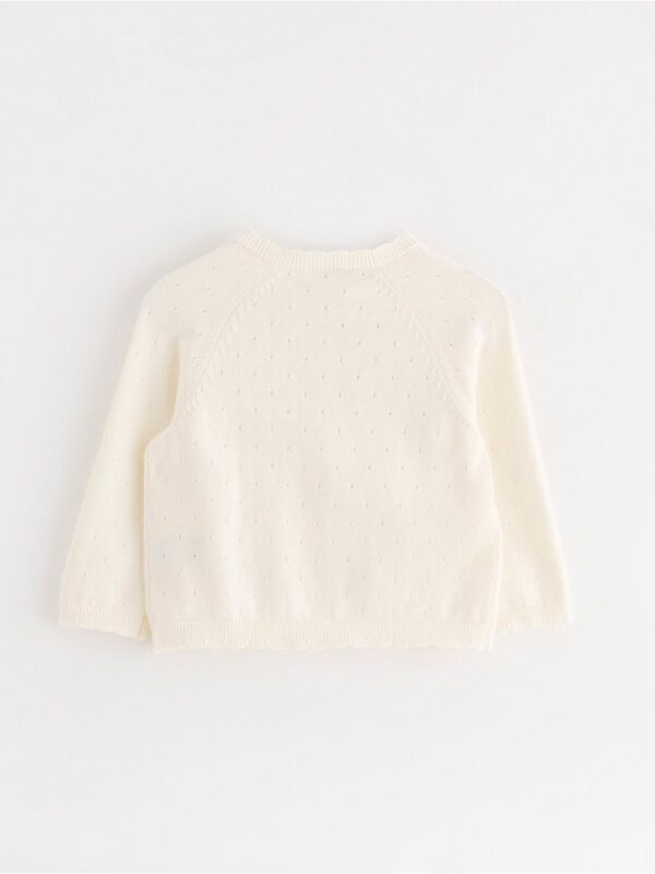 Pattern-knit cardigan - 3004629-325