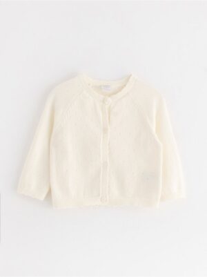 Pattern-knit cardigan - 3004629-325