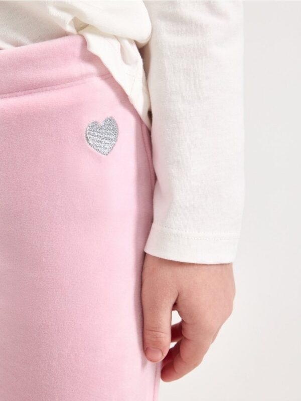 Leggings in velour - 3004735-3679