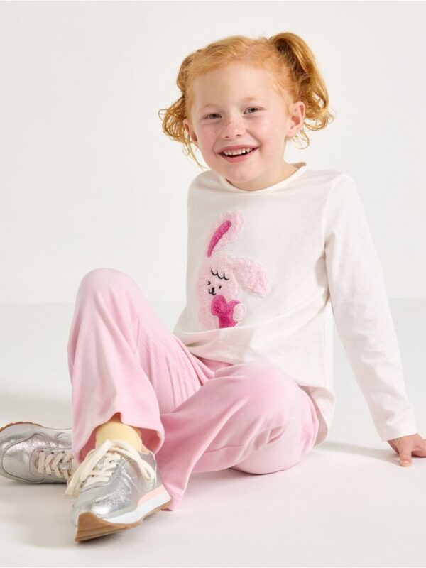 Leggings in velour - 3004735-3679