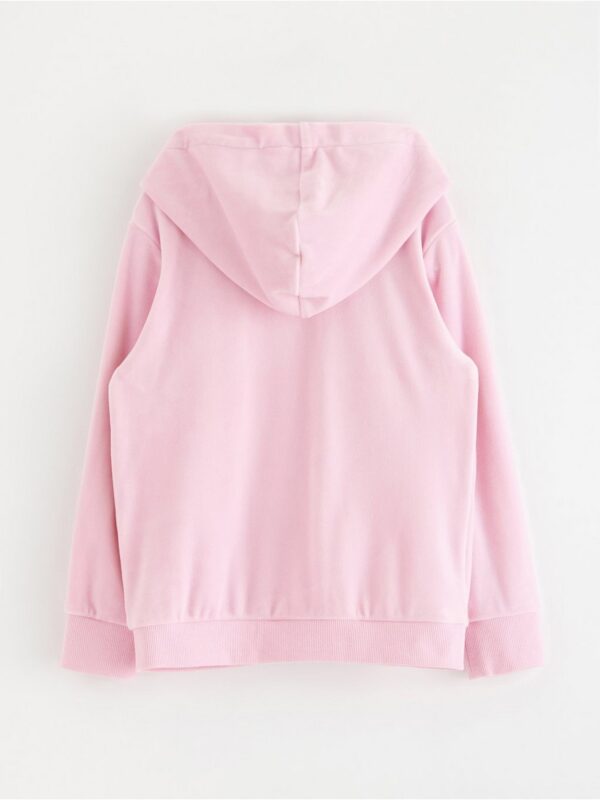 Hoodie in velour - 3004736-3679