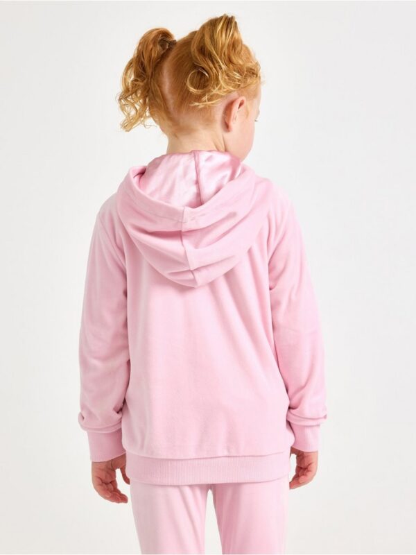 Hoodie in velour - 3004736-3679