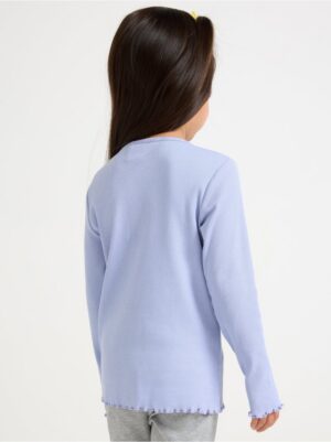 Long-sleeved ribbed top - 3004750-1338