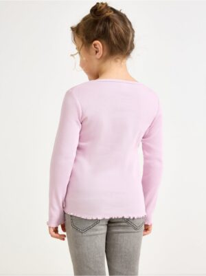 Long-sleeved ribbed top - 3004750-683