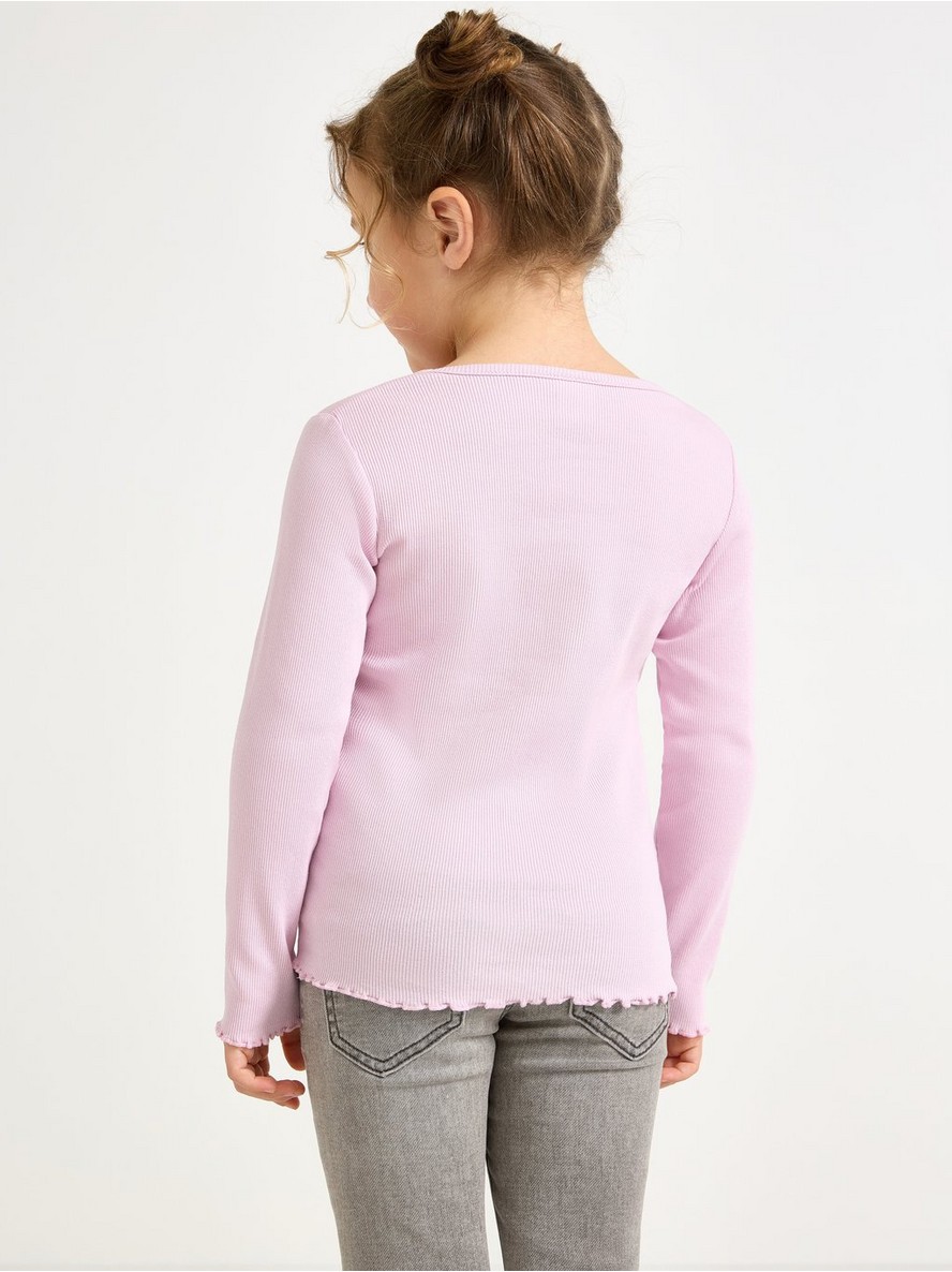 Long-sleeved ribbed top - 3004750-683