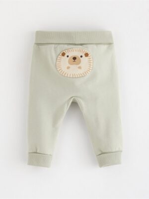 Joggers with brushed inside - 3004901-8884