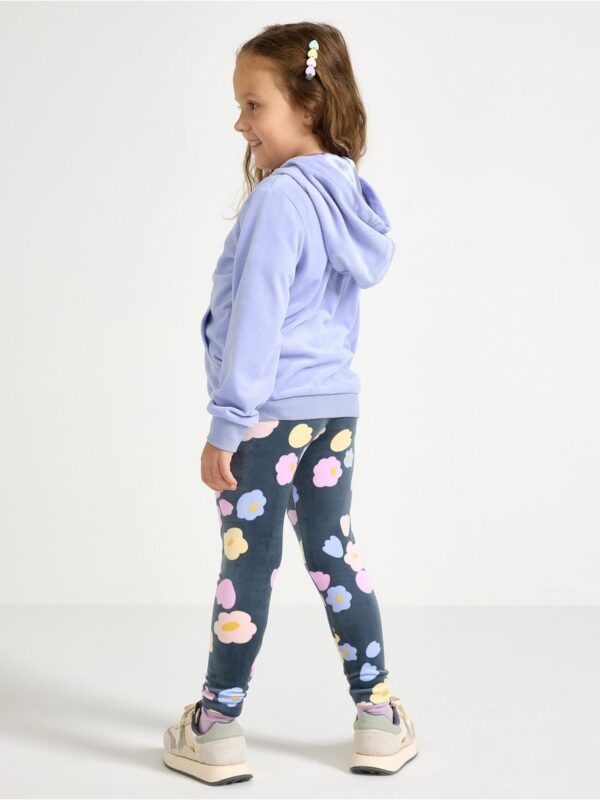 Leggings in velour - 3004965-2498
