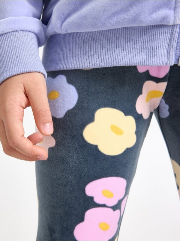 Leggings in velour - 3004965-2498