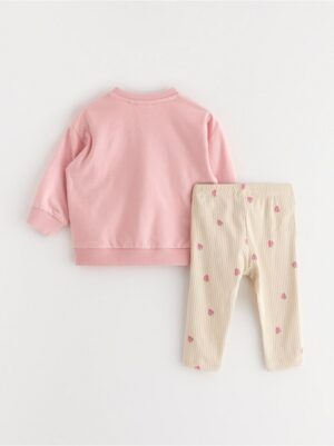 Set - sweatshirt and leggings - 3005008-7955