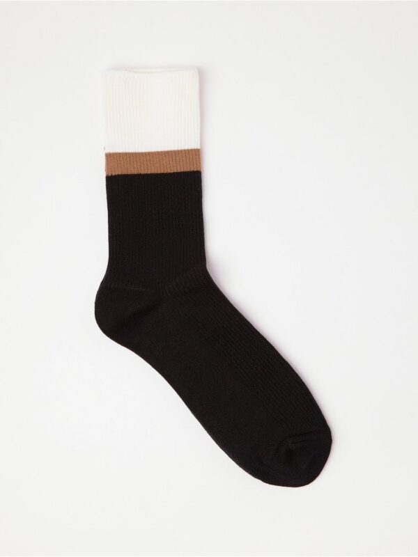 Ribbed socks - 3005030-80