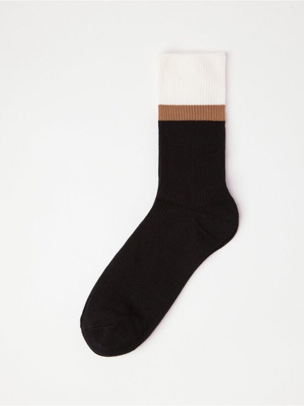 Ribbed socks - 3005030-80