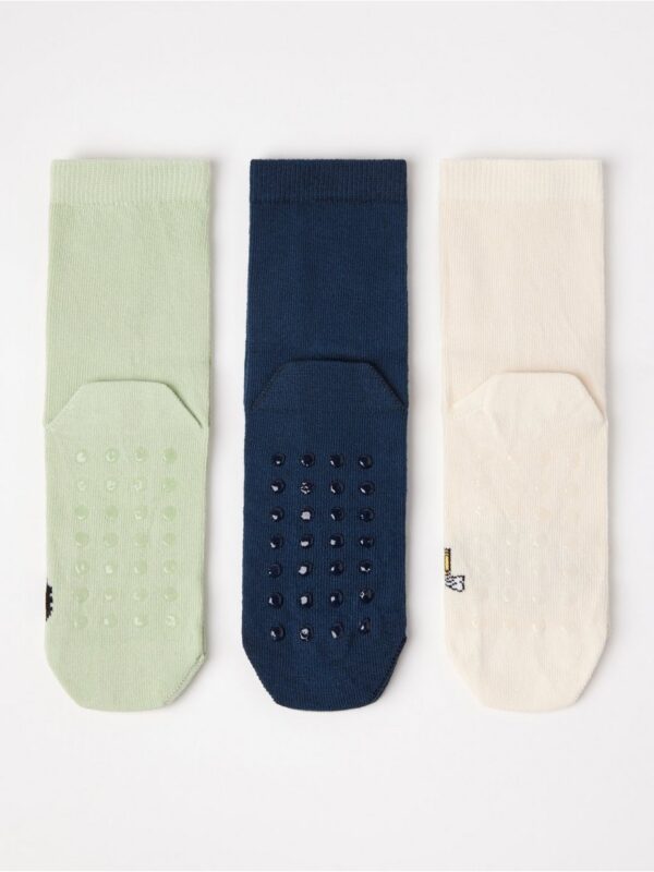 3-pack  socks with anti-slip - 3005336-6842