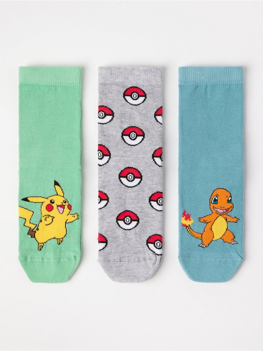 Carape – 3-pack Pokémon  socks
