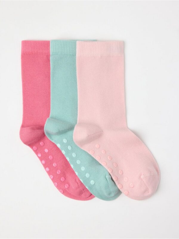 3-pack  socks with anti-slip - 3005339-6907