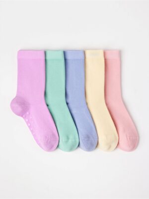 5-pack  socks with anti-slip - 3005341-7955
